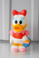 三菱銀行 非売品 デイジーダック ソフビ貯金箱｜ 1980年代 昭和レトロ ディズニーのサムネイル