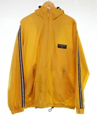ラルフローレン RalphLauren 90's USA製 POLO SPORT ポロ スポーツ ナイロン ジップ パーカー ジャケット サイドライン ジャケット イエロー 103MT-3650