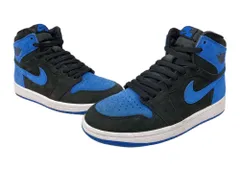 ナイキ NIKE 23年製 AIR JORDAN 1 RETRO HIGH OG REIMAGINED エア ジョーダン レトロ ハイ リイマジンド AJ1 バスケ 青 黒 DZ5485-042 メンズ靴 スニーカー ブルー 25cm 104S-1112