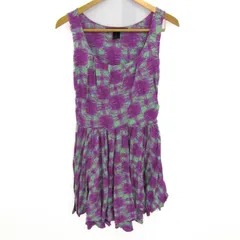 マークバイマークジェイコブス ワンピース トップスノースリーブ チュニック レディース Mサイズ パープル MARC BY MARC JACOBS 【中古】