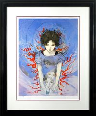 原田 優「早春」油絵・F4号 双樹会運営委員 「一枚の繪」人気画家 伊勢