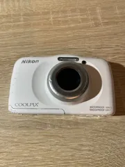 7345 Nikon COOLPIX W150 ホワイト デジカメ ジャンク品