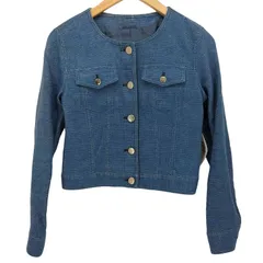 アナイ ANAYI ノーカラー ツイードジャケット レディース JPN：36 