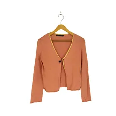 ラルフローレン RALPH LAUREN クリップ付きシルク混カーディガン レディース  M