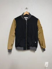THE NORTH FACE ザノースフェイス ブラック/ベージュ 春 ブルゾン ダウン ジャケット サイズ 90