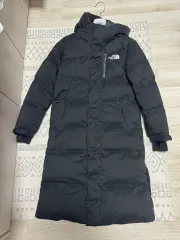 THE NORTH FACE ザノースフェイス ブラック ダウンジャケット ロング丈 S(90)サイズ 出品