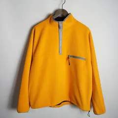 美品 正規 L.L.Bean エルエルビーン Solon Fleece Pullover サロン フリース プルオーバー JAPAN EDITION 黄 4475-7053 M 509P★2