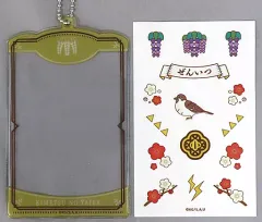 【中古】収納・携帯用アイテム 我妻善逸 カードホルダー＆デコレーションシールセット 「鬼滅の刃」 アニメイトガールズフェスティバル2022グッズ