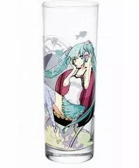 【中古】グラス(キャラクター) 吟 グラス ｢Happyくじ 初音ミク ファミリーマート限定｣ E賞