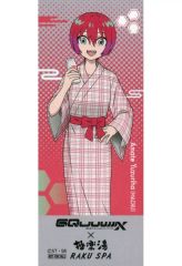 【中古】シール・ステッカー アマテ・ユズリハ(マチュ/等身) 和紙風ステッカー 「機動戦士Gundam GQuuuuuuX × 極楽湯・RAKU SPA “お風呂って自由ですか?”」 店舗限定対象商品購入特典