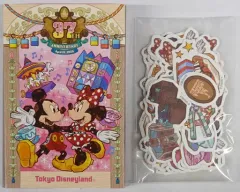 【中古】シール・ステッカー ミッキー＆ミニー シール(40枚セット) 「東京ディズニーランド37周年記念」 東京ディズニーランド限定