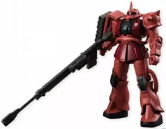 【中古】食玩 トレーディングフィギュア 4.シャア専用 ザク 対艦ライフル装備 「機動戦士ガンダム ユニバーサルユニット」