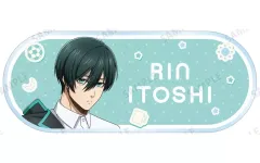 【中古】バッジ・ビンズ 糸師凛 「ブルーロック 描き下ろし モーニングルーティンver. トレーディングアクリルネームプレート」