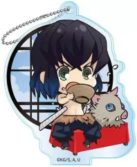 【中古】キーホルダー・マスコット(キャラクター) 嘴平伊之助 「鬼滅の刃 とじコレ ～待合茶屋～ アクリルキーチェーン」