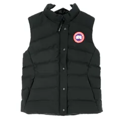 CANADA GOOSE カナダグース ダウンベスト Freestyle Vest 2836L ブラック S-M相当【中古】レディース
