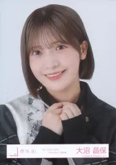 【中古】生写真(乃木坂46) 櫻坂46/大沼晶保/バストアップ/櫻坂46ランダム生写真【「5th TOUR 2025 “Addiction”」黒衣装】