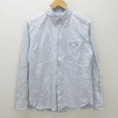 G■ビームス/BEAMS HEART 長袖BDシャツ/コットン【L】白系/men's/100【中古】■