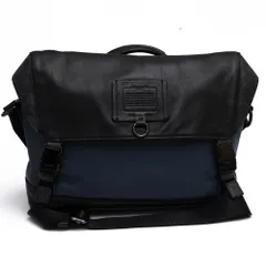 コーチ／COACH バッグ ショルダーバッグ 鞄 メンズ 男性 男性用 レザー 革 本革 ブルー 青  76151 Rivington bike bag with signature canvas リビングトン バイク バッグ ウィズ シグネチャー キャンバス