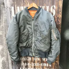 70's Vintage【USAF】米軍実物  L-2B Flight Jacket ビンテージ アルファ ミリタリージャンパー アウター◆Size：US-M
