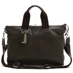 コーチ／COACH バッグ ブリーフケース ビジネスバッグ 鞄 ビジネス メンズ 男性 男性用 レザー 革 本革 オリーブ カーキ  70490 Thompson Urban Commuter トンプソン アーバン コミューター X 2WAY ショルダーバッグ