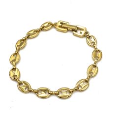ジバンシィ ヴィンテージ オーバル Gリンク ブレスレット GIVENCHY ジバンシー ヴィンテージ オーバルリンク ブレスレット