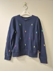 ポロ ラルフローレン マルチ ポニー スウェット ネイビー XL (16)