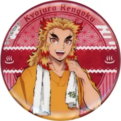 【中古】バッジ・ピンズ 煉獄杏寿郎 「鬼滅の刃×極楽湯・RAKU SPA 第四弾 ととのえ!みんなで極楽な休日 湯あがり缶バッジ」