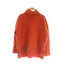 アーバンリサーチ ドアーズ URBAN RESEARCH DOORS ハミルトンウールチュニックニット セーター 長袖 タートルネック One レッド /MY ■OS