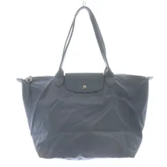 ロンシャン LONGCHAMP ル プリアージュ トートバッグ ハンドバッグ 切替 水色 ライトブルー