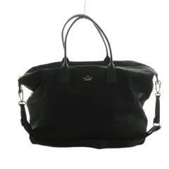 ケイトスペード KATE SPADE 2WAY ボストンバッグ ショルダーバッグ ナイロン 黒 ブラック /MI ■OS