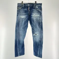 【中古】DSQUARED2 SEXY TWIST JEAN サイズ44 S74LB1329 S30872 ▲裾直し有り インディゴ ディースクエアード[17]