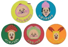 こびとづかん 刺繍缶バッジ 全5種セット 