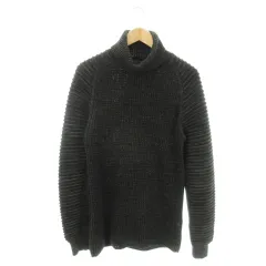 ジースターロウ G-Star RAW ニット セーター ワッフルニット オフタートルネック 長袖 コットン S 黒 ブラック /MN5 ■GY27のサムネイル
