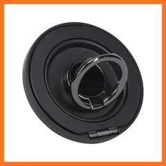 【新品】 MOTTERU(モッテル) スマホリングスタンド Magsafe対応 マグネット式 360度回転 メタルリングステッカー付属 iPhone Air 17 17Pro 16 15 Pixel10 Pixelsnap スマートフォン全機種対応 ブラッ 1