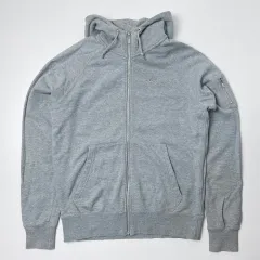 ナイキ フードジップアップ スウッシュ ロゴ グレー 95