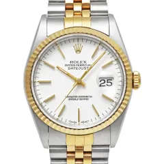 S番 1993年製造 ROLEX デイトジャスト Ref.16233 ホワイト 中古品 メンズ 腕時計