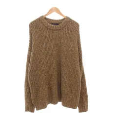 レイジブルー RAGEBLUE ニット セーター 長袖 ウール L ブラウン /AE