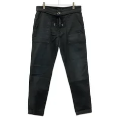 DIESEL BLACK GOLD ディーゼル ブラックゴールド TYPE-2618 コーティングスウェットジョグデニムパンツ  ブラック 29