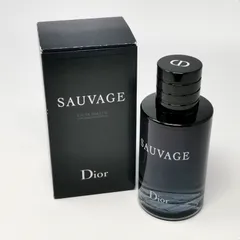 Dior SAUVAGE ディオール　ソヴァージュ　オードトワレ　箱あり　ほぼ満量　100ml 香水　管理番号KKVUKO4460
