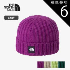種類6：TG/F ザ・ノース・フェイス ニット帽 キッズ  ベビー THE NORTH FACE NNB42401 BABY CAPPUCHO LID カプッチョリッド（ベビー）ニットキャップ 冬 ニットキャップ ホールガーメント ワッペン 日本製 メール便 