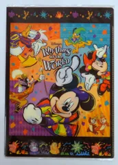 東京ディズニーリゾート クリアホルダー 東京ディズニーシー ミッキー&フレンズ/Rhythms of the WORLD