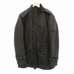 コムサイズム COMME CA ISM フェイクファージャケット ブルゾン ライナー付 L 焦げ茶 ダークブラウン /VU□ 0428