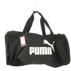 プーマ PUMA ダッフルバッグ ボストンバッグ ショルダーバッグ ナイロン プリント ロゴ スポーツ 大容量 XL 黒 ブラック /MN23 ■GY18