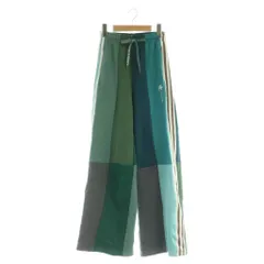 アディダスオリジナルス adidas originals KSENIASCHNAIDER REPROCESSED TRACK トラックパンツ スウェット ワイド S グリーン /MY ■OS