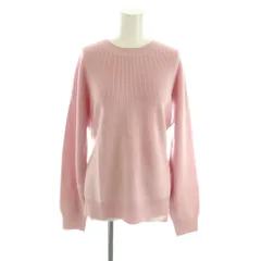 セオリー Theory NEW WOOLY KNIT KARENIA BELTED ニットセーター ウール S ピンク ベルト付き /AG ■OS