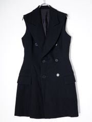 ヨウジヤマモト プリュスノアール 変形ロングベスト 美品 YOHJI YAMAMOTO +NOIR ヨウジヤマモト ノアール ベスト - メルカリ