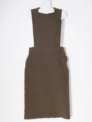 コムコムCOMME des GARCONSコムデギャルソン 2014AW 特殊加工ポリ縮絨 キルティングワンピース ジャンパースカート【XS】【LOPA70642】