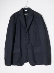 COMME des GARCONS HOMME DEUXコムデギャルソンオムドゥ 製品洗い加工ウール グレンチェック3Bジャケット【XS】【MJKA79657】