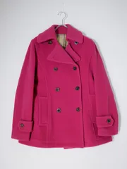 OLD ENGLANDオールドイングランド ヘリンボーンウール Pコート ピーコート【36】【LCTA78437】