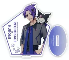 【中古】アクリルスタンド・アクリルパネル 17..御影玲王×クロミ(描き下ろしイラスト/バストアップデザイン) キャラアクリルフィギュア 「ブルーロック×サンリオキャラクターズ」